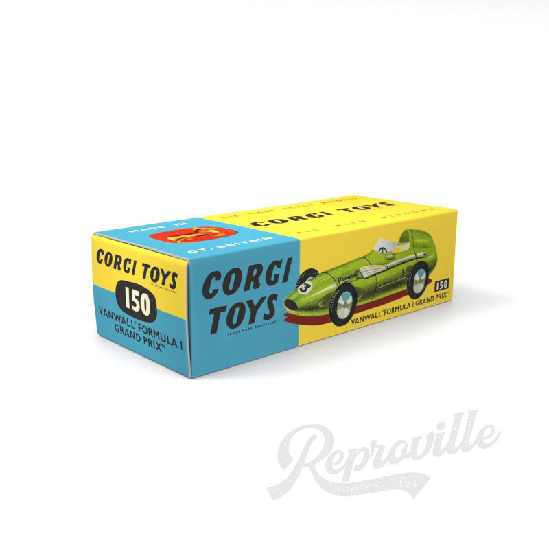 Corgi 150 - Vanwall Formula 1 Grand Prix Reproduction Box