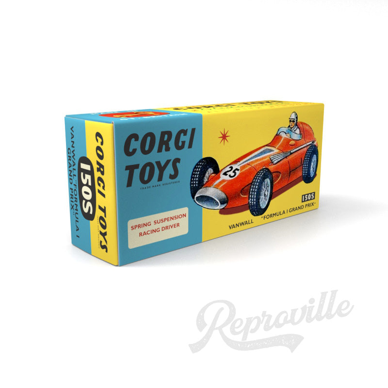Corgi 150S - Vanwall Formula 1 Grand Prix Reproduction Box