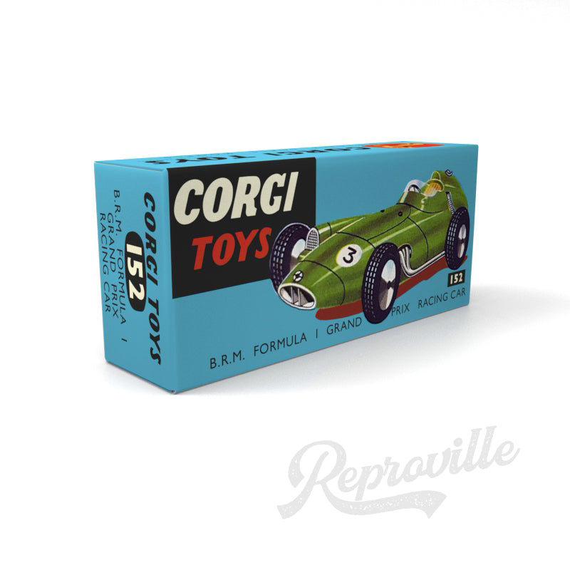 Corgi 152 - BRM Formula 1 Grand Prix Racing Car Reproduction Box
