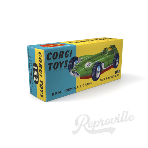 Corgi 152 - BRM Formula 1 Grand Prix Racing Car Reproduction Box