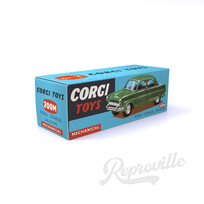 Corgi 200M - Ford Consul Saloon Reproduction Box
