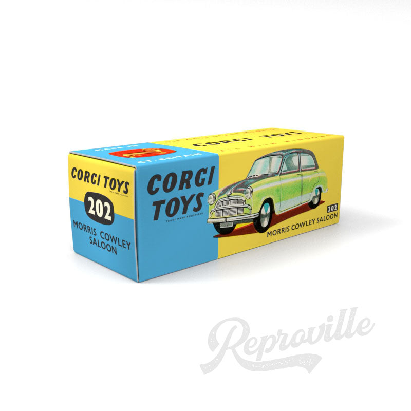 Corgi 202 - Morris Cowley Saloon Reproduction Box