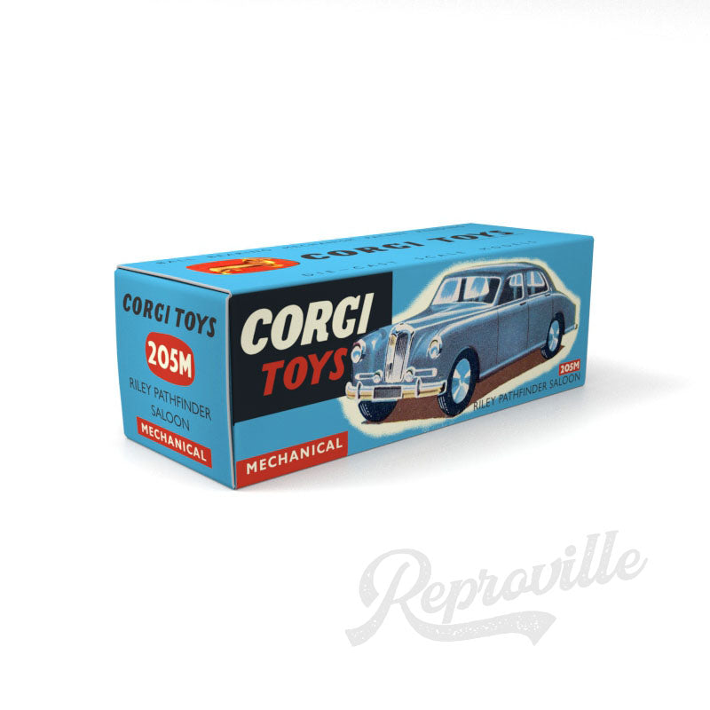 Corgi 205M - Riley Pathfinder Saloon Reproduction Box