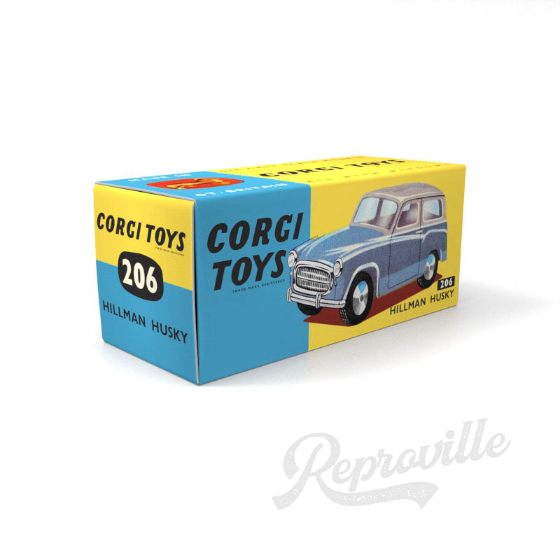 Corgi 206 - Hillman Husky Reproduction Box
