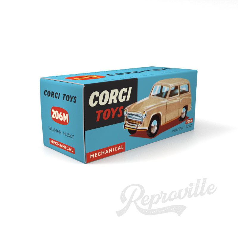 Corgi 206M - Hillman Husky Reproduction Box