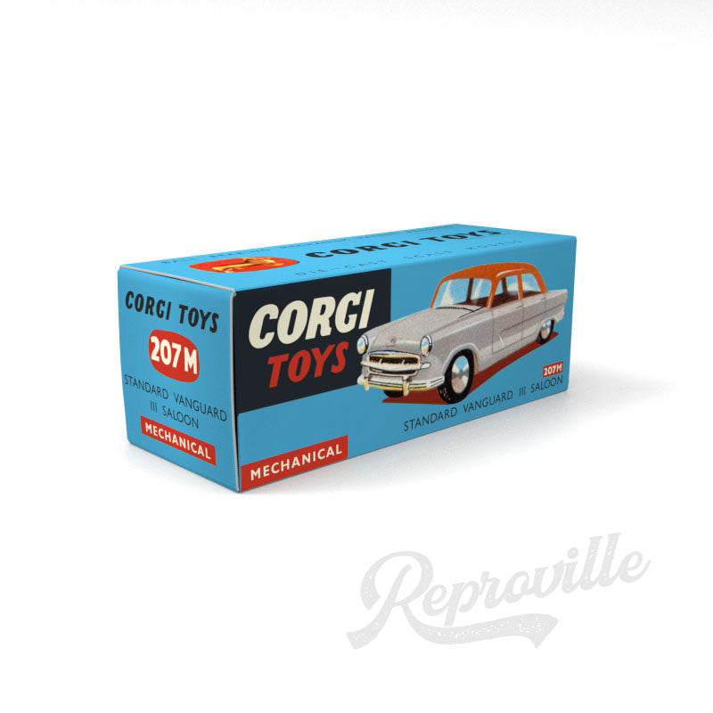 Corgi 207M - Standard Vanguard III Saloon Reproduction Box