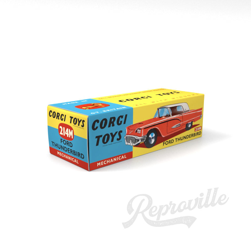 Corgi 214M - Ford Thunderbird Reproduction Box