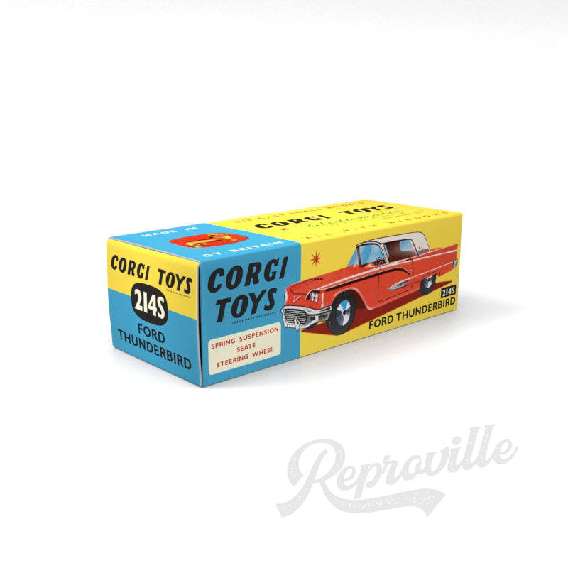 Corgi 214S - Ford Thunderbird Reproduction Box
