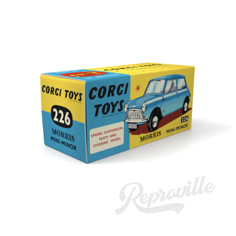 Corgi 226 - Morris Mini-Minor Reproduction Box