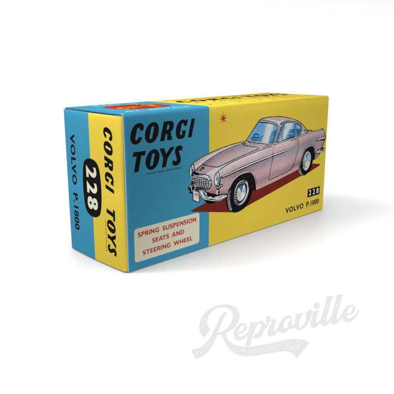 Corgi 228 - Volvo P1800 Reproduction Box