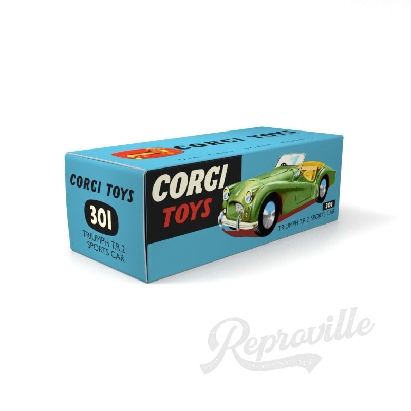 Corgi 301 - Triumph TR2 Sports Car Reproduction Box