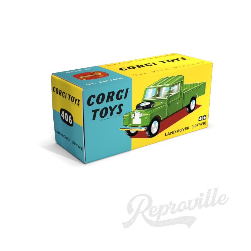 Corgi 406 - Land Rover 109" WB Reproduction Box