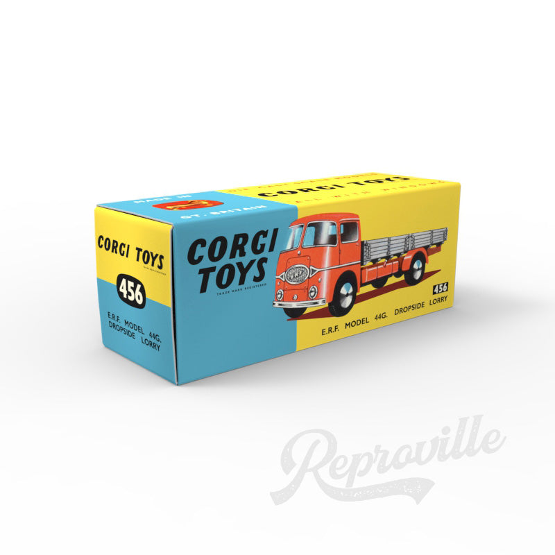 Corgi 456 - E.R.F. Model 44g. Dropside Lorry Reproduction Box