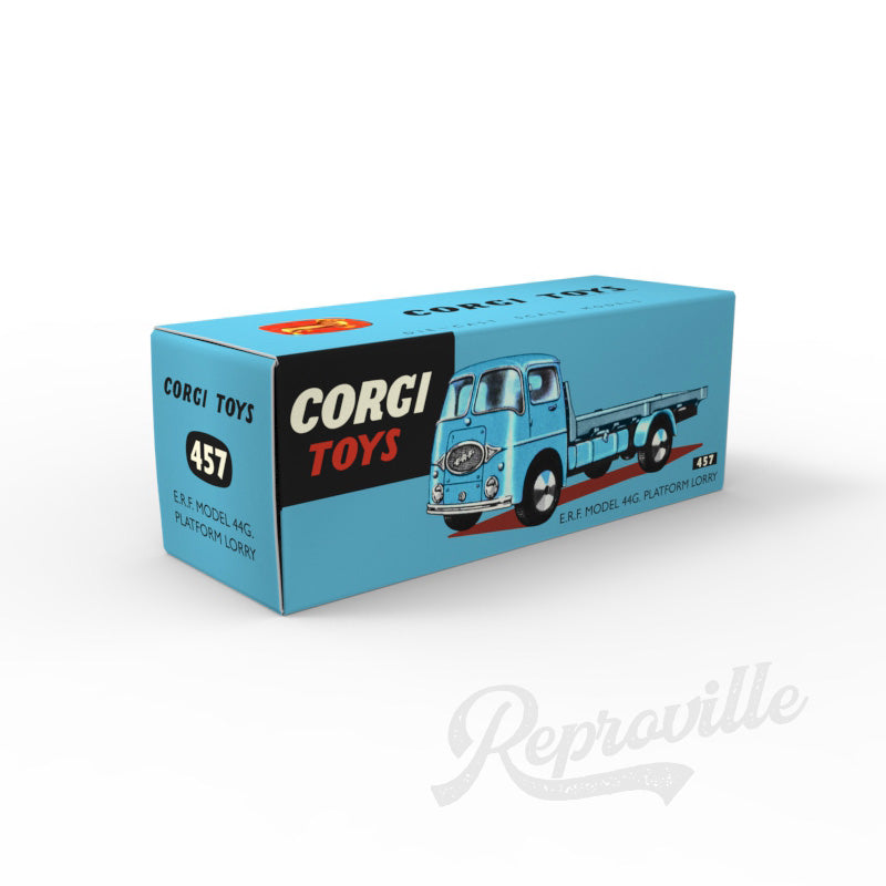 Corgi 457 - E.R.F. Model 44g. Platform Lorry Reproduction Box