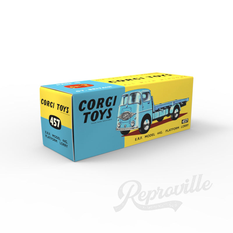 Corgi 457 - E.R.F. Model 44g. Platform Lorry Reproduction Box