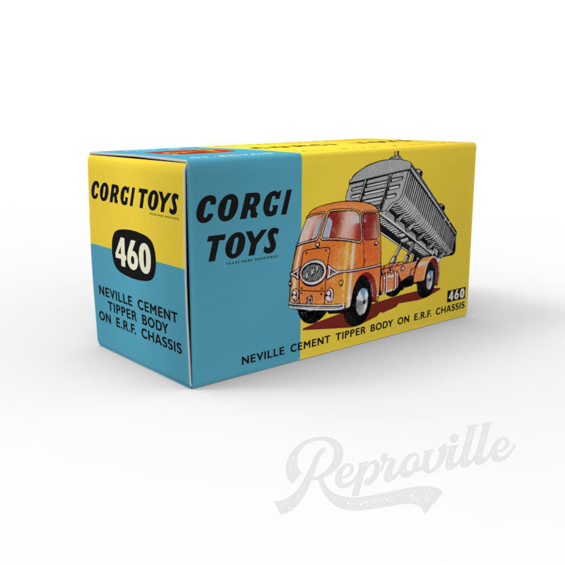 Corgi 460 - Neville Cement Tipper Body on E.R.F. Chassis Reproduction Box