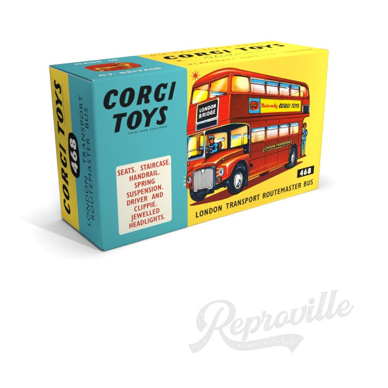 Corgi 468 - London Transport Routemaster Bus Reproduction Box